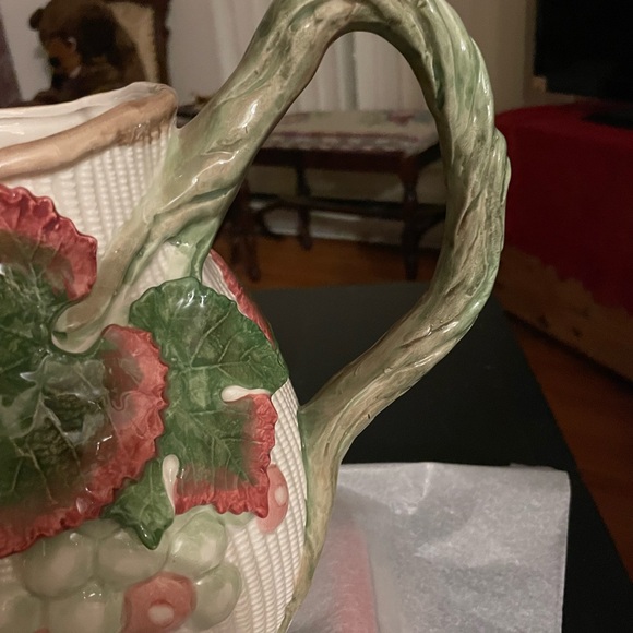 Beautiful Rare Fitz and Floyd 1988 Pitcher - Picture 4 of 10